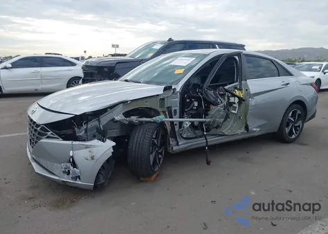2021 Hyundai Elantra Limited from USA, damaged, VIN 5NPLP4AG5MH037050